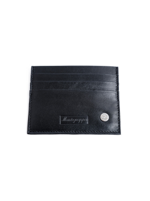 Montegrappa S/Credit Card case 3+3CC Smooth, Black