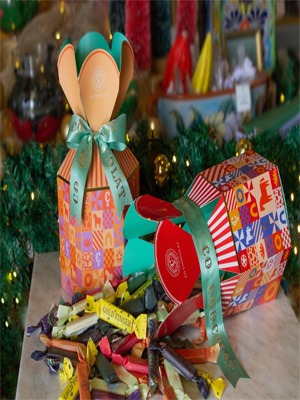 Co Chocolat Chocolate Fingers in Big Carousel Box