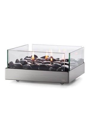 Philippi Fireplace oil lamp, Square