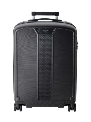 Serapian Cabin trolley 4w Polyc/Ste Asphalt/Blk