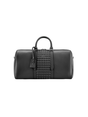 Montegrappa Amb-ition Duffle, Standard Size, Black Base, Black Piping