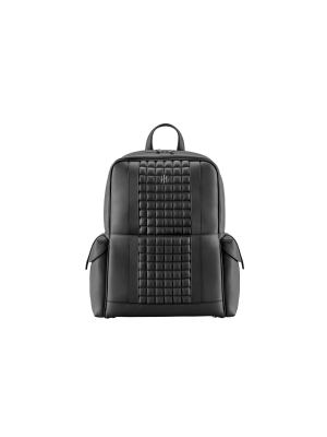 Montegrappa Amb-ition SC Backpack, Black Base, Black Piping, Black Trims