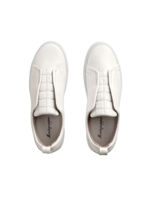 Montegrappa Sneaker Black Edition, Tumbled White Leather