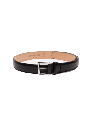 Ettinger Mens Waxy Leather Belt 30mm 95cm Black
