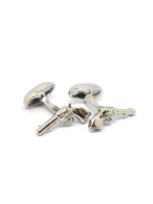 Babette Wasserman Pistol Cufflinks