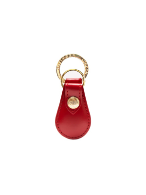 Ettinger Bridle Valet Key Fob Red