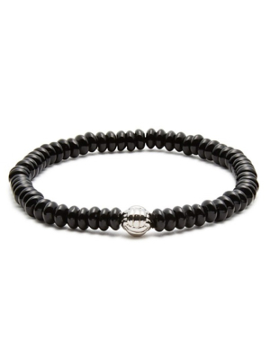 Babette Wasserman Stone Monkey Bracelet, Black - Onyx, Base Metal