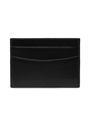 Ettinger Capra Flat Credit Card Black