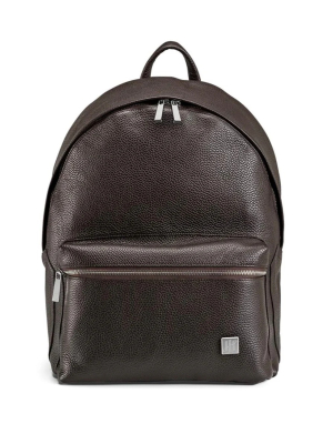 Montegrappa Cosmopolitan Backpack, Dark Brown     