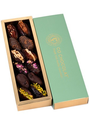 Co Chocolat Pencil Box: Medjoul Dates