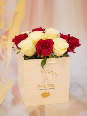 Say cheers to your new addition