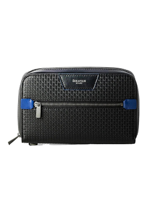 Serapian Single clutch Stepan Sust Black Winter Blue