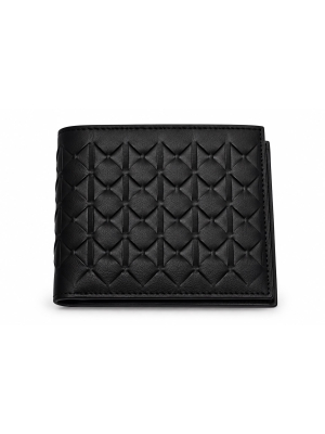 Serapian Billfold 8cc Mosaico Black