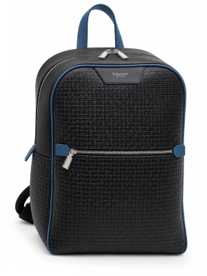 Serapian Single zip Backpack Stepan Sust Black/Petrol