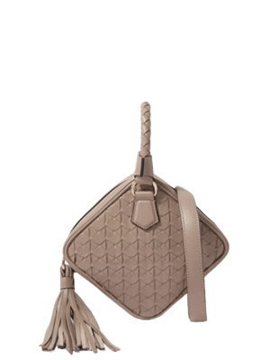 Serapian Petra Geometric Handbag Mosaico Sahara