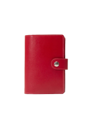Ettinger Sterling Pill Case Red