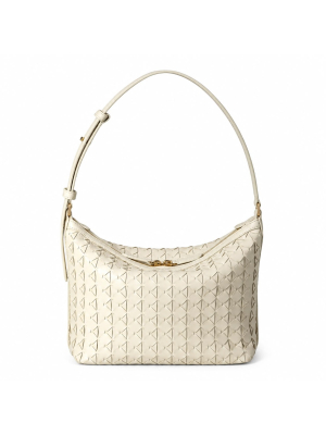 Serapian Small Ani shoulder bag Mosaico Off White