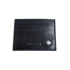 Montegrappa S/Credit Card case 3+3CC Smooth, Black