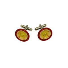 Funky Arab Hummus Bowl Cufflinks