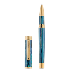 Montegrappa Zero Zodiac Cancer Rollerball Pen, Yellow Gold IP Steel