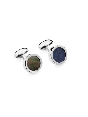 Babette Wasserman Reverso Disc Cufflinks