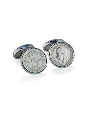 Babette Wasserman Coin Cufflinks