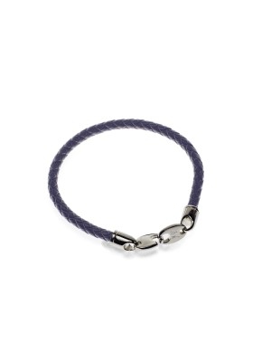 Babette Wasserman Link Leather Bracelet