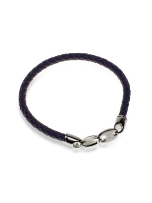 Babette Wasserman Link Leather Bracelet