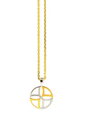 Babette Wasserman Tricorn Sphere Necklace