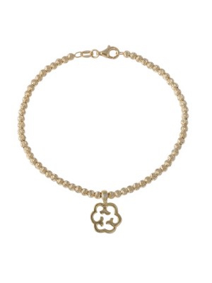 Babette Wasserman Cloud Small Bracelet, Gold 