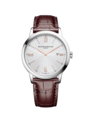 Baume & Marcier Classima Gents Watch 42mm White Dial