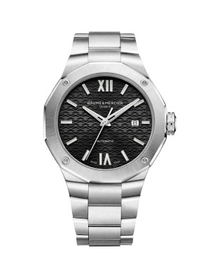 Baume & Marcier Riviera Gents Watch 42mm Black Dial