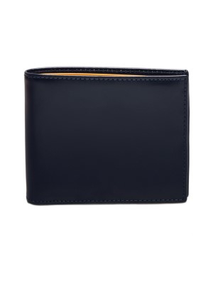 Ettinger Bridle Hide Billfold Wallet w. 6 C/C Navy/London Tan