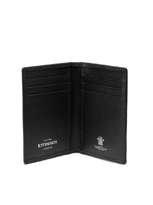 Ettinger Capra Slim Card Case Black