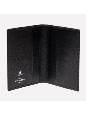 Ettinger Capra Passport Case Black