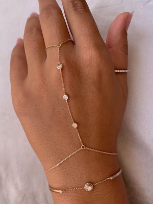 Lorina Jewels 3 dots hand chain