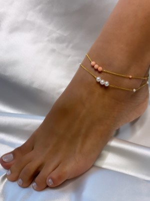 Lorina Jewels Beads anklet