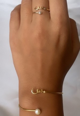 Lorina Jewels Signature Arabic bangle