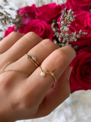 Lorina Jewels Signature Arabic ring