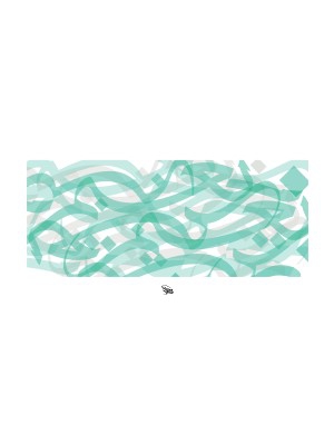 Heaven and Bliss. Green 130x70