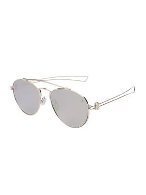 Momo Design Sunglasses Unisex Round Metal Frame 55 Super Ivory