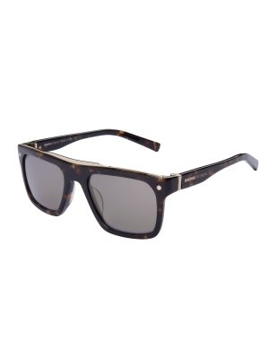 Momo Design Sunglasses Unixes Square Acetate Frame 54 Matt Gold Lens
