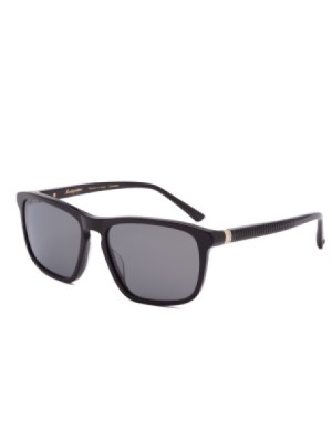 Montegrappa Sunglass - Polarized - Black/Black Lenses