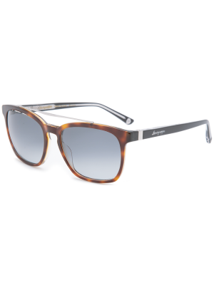 Montegrappa Sunglass - Polarized - Brown/Gradian Gray Lenses - Unisex