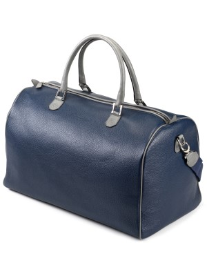 Soft Travel Bag - Blue & Grey