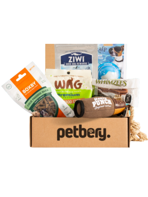 Petbery Essentials Box – Dog Gift Basket (Large Dogs (20KG +))