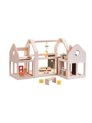 Plan Toys Slide N Go Dollhouse