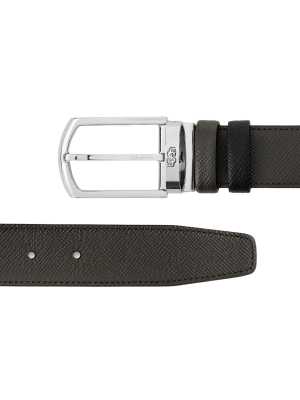 Serapian Reversible belt Evolution Black/Navy